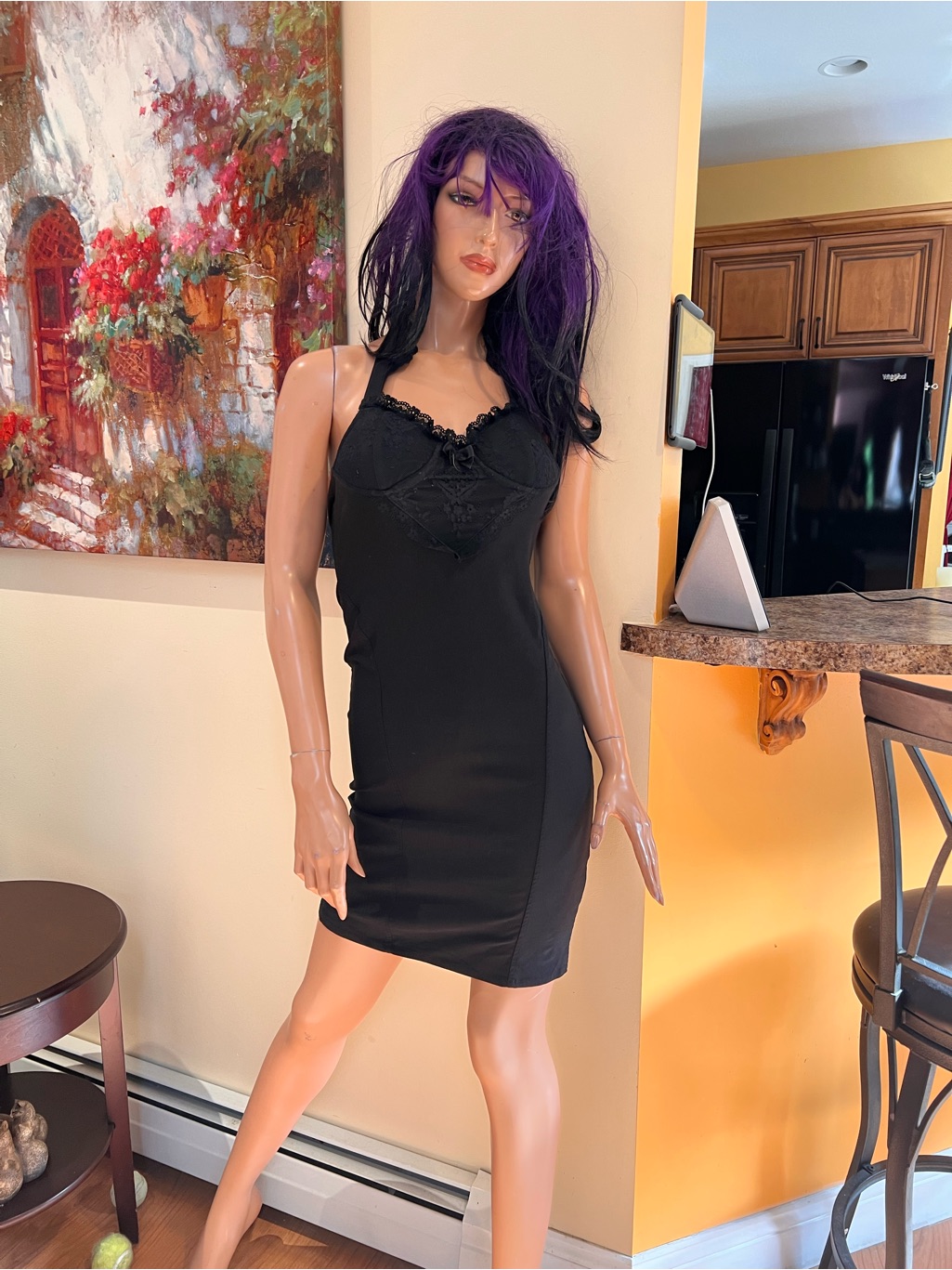 Killstar Ophelia S Midi Bodycon Dress